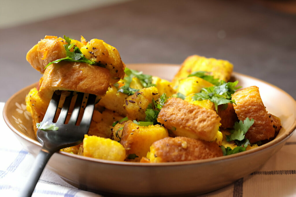 Bread Upma Recipe