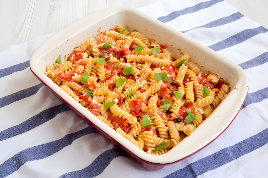 Baked Feta Pasta Recipe