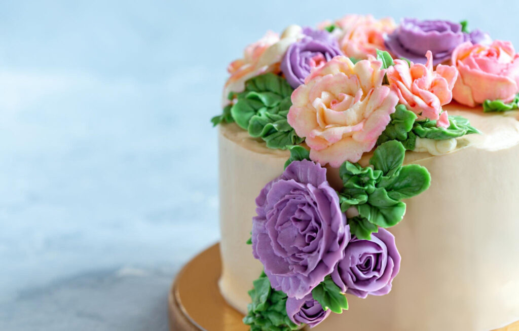 Buttercream Flower Cake Recipe