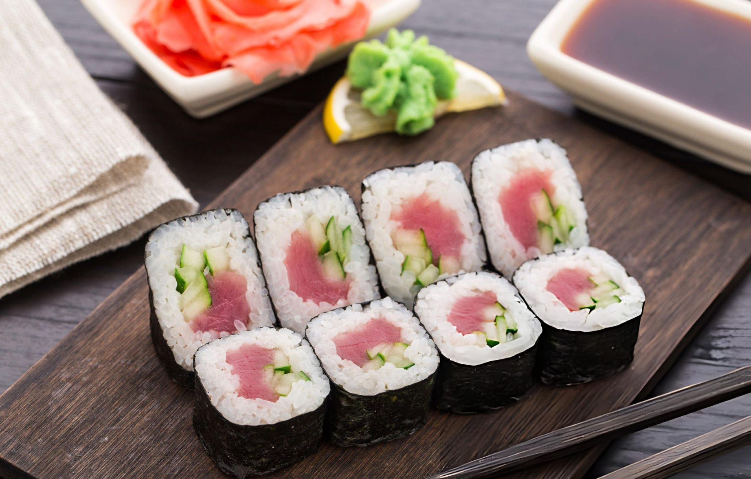 Tuna Sushi Rolls Recipe